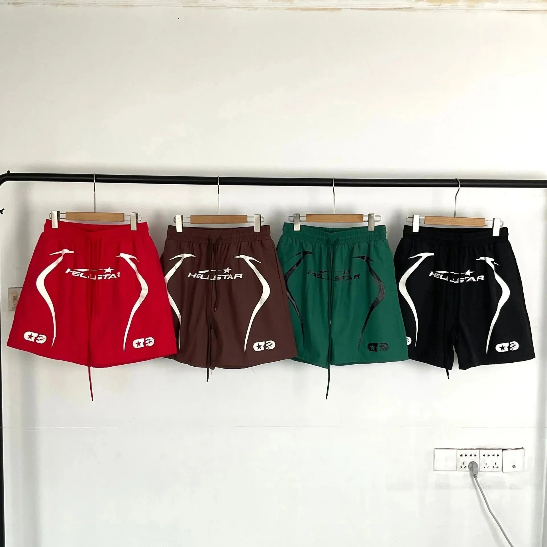 Hollister Black Drawstring Shorts