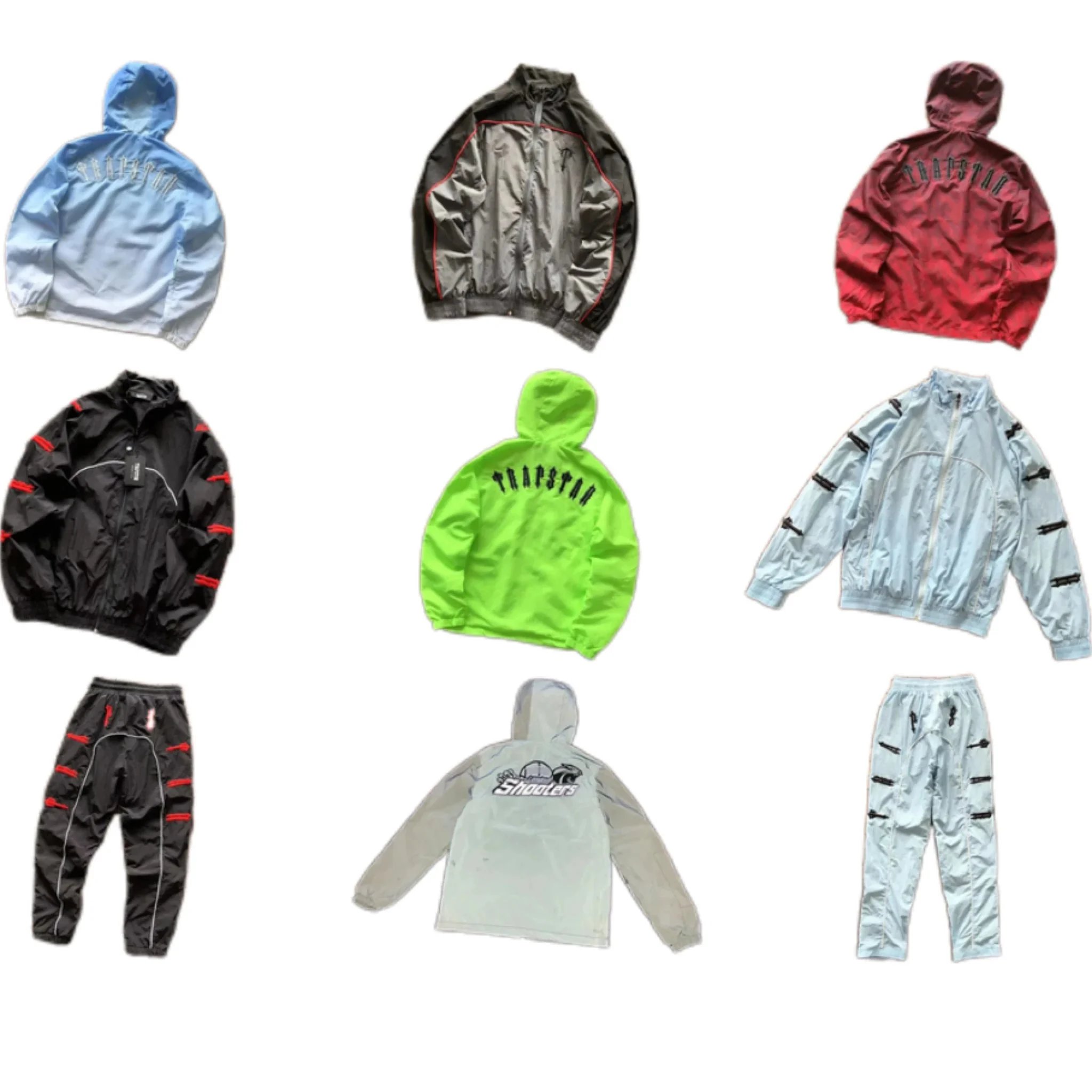 Trapstar Colorful Windbreaker Jacket Set