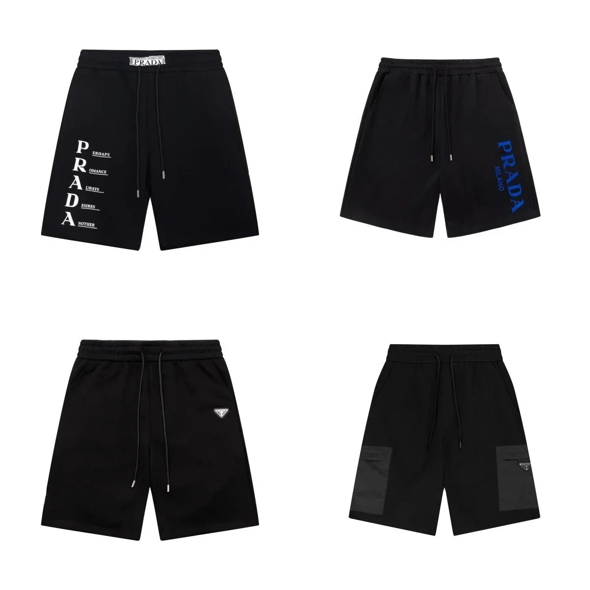 Prada Black Shorts