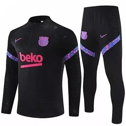 21/22 Barcelona half-zip (long-sleeve top, long pants) SKU image