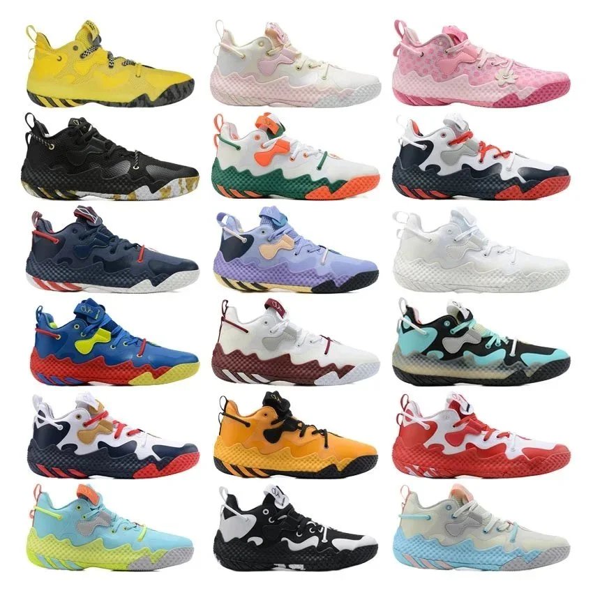 Diverse Colorway Low Top Sneakers