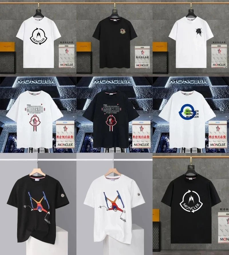 Moncler Black and Wh
