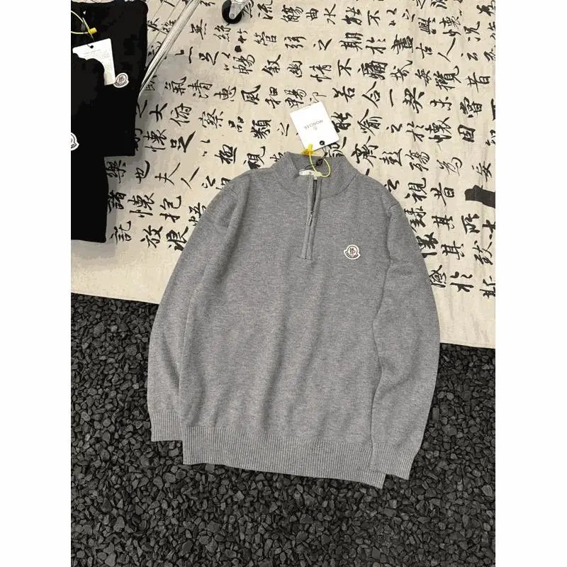 Moncler Grey Half-Zi