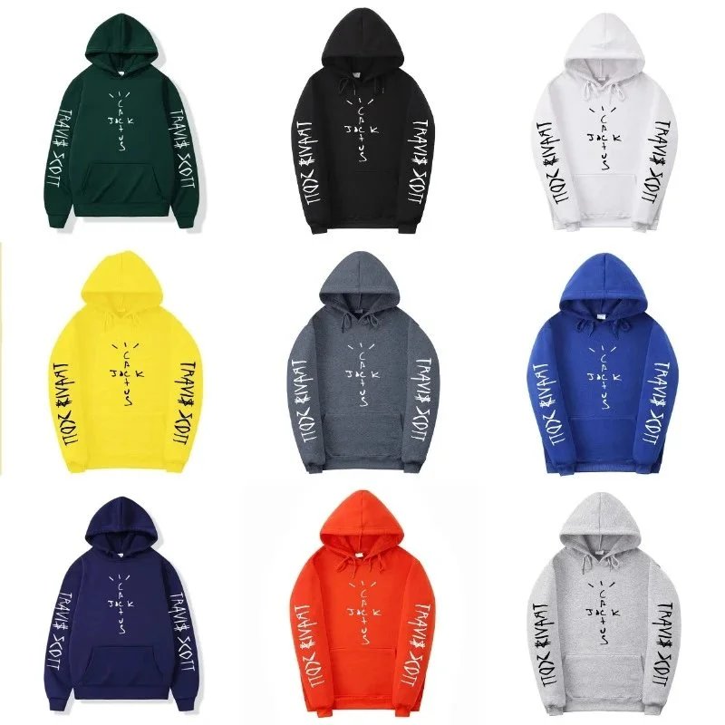 Travis Scott Hooded Sweatshirt in Various Colors