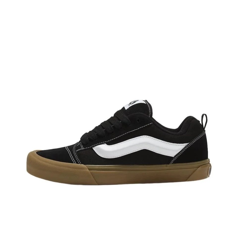 Black and White Raw Rubber VN0009QCB9M SKU image
