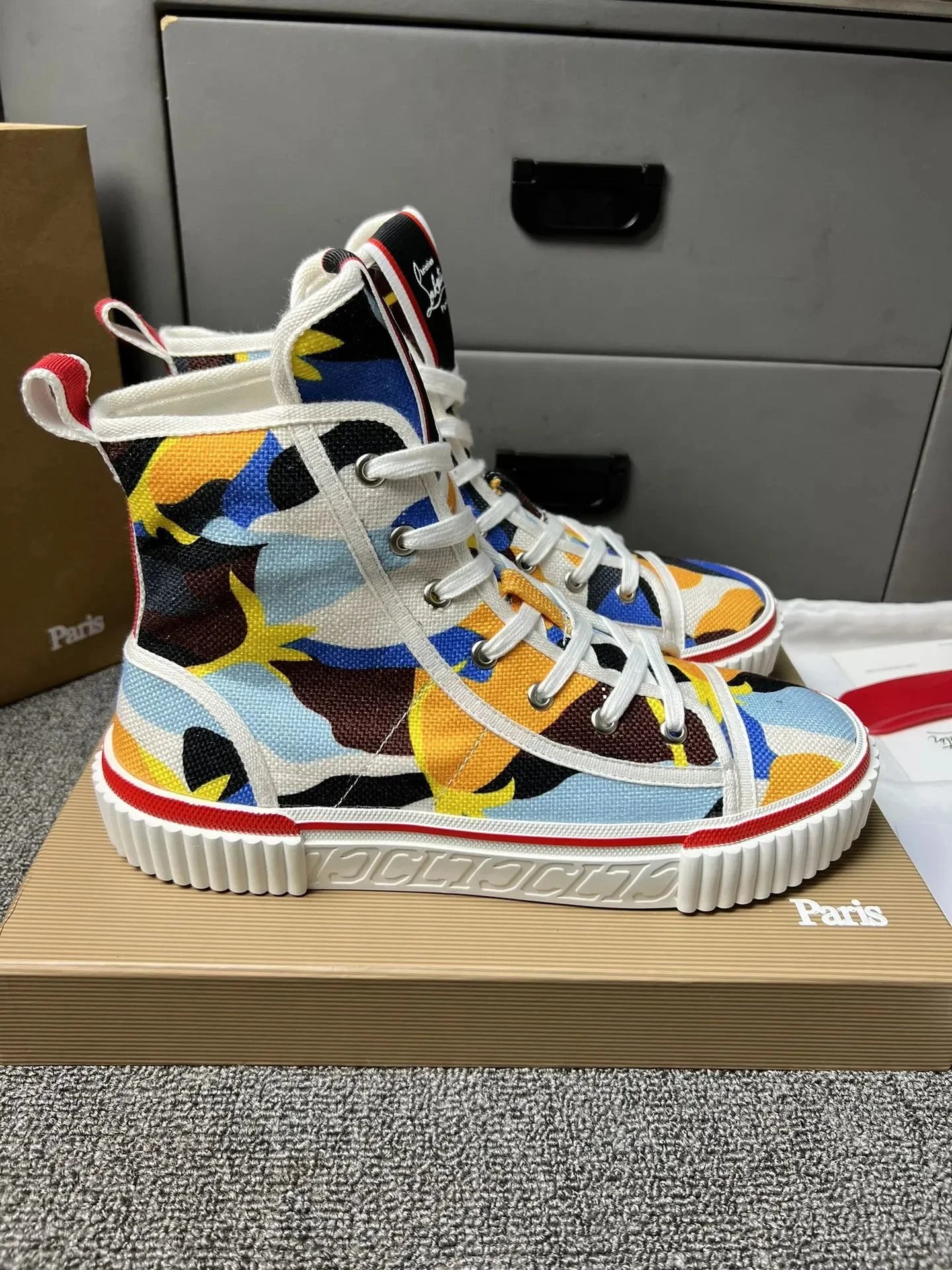 Christian Louboutin Collection of Studded and Casual Sneakers product photo 2