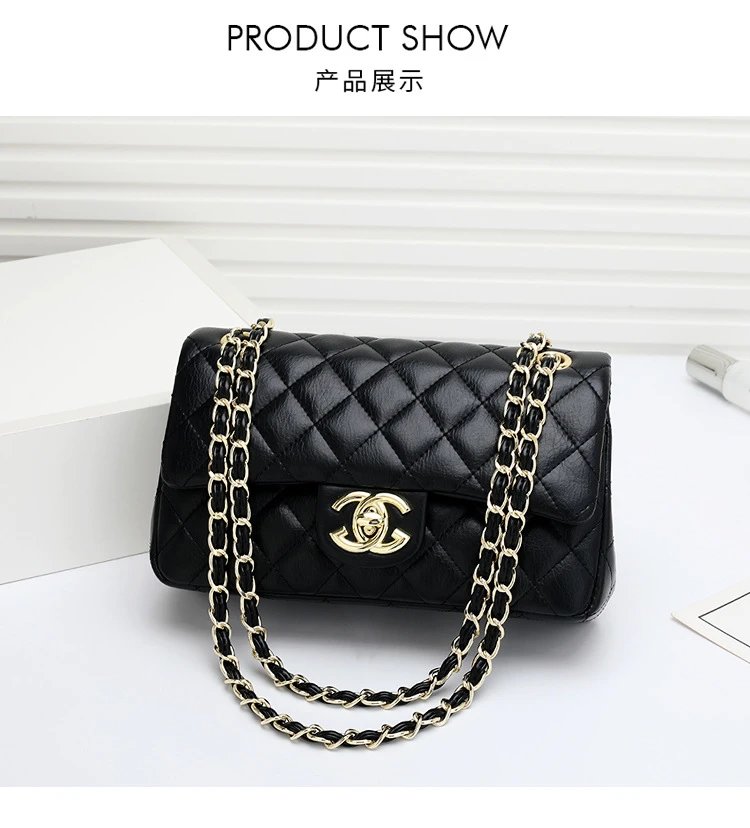 Black gold buckle double G27