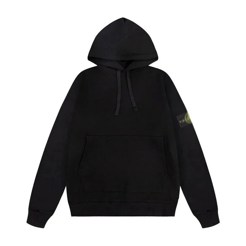 Black hooded