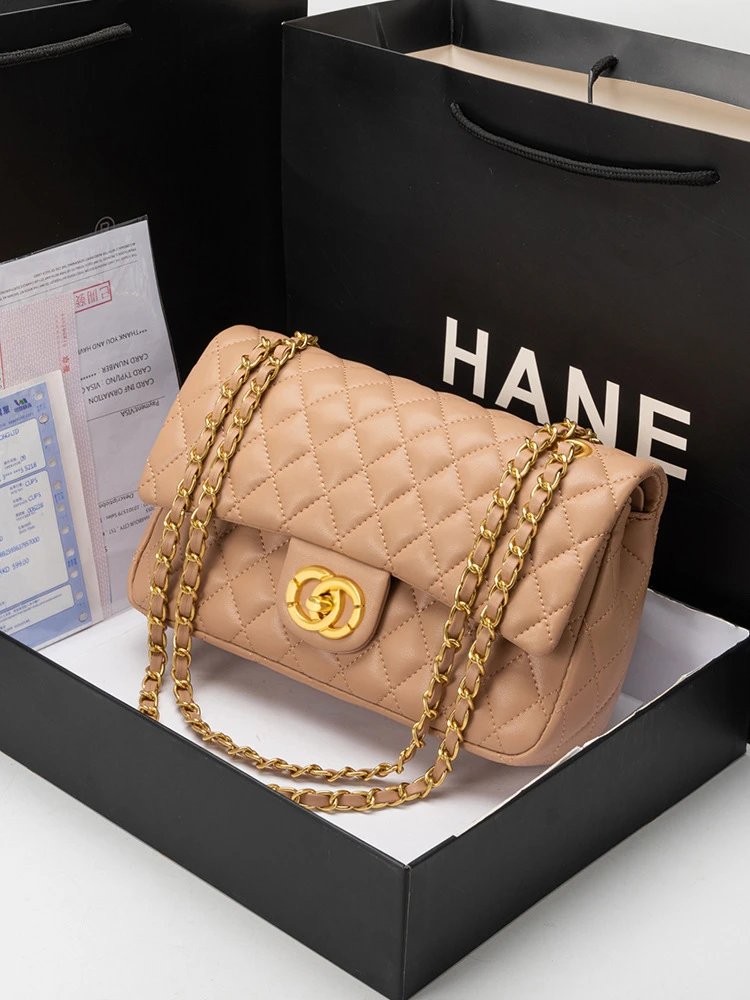 Khaki gold double ring 25