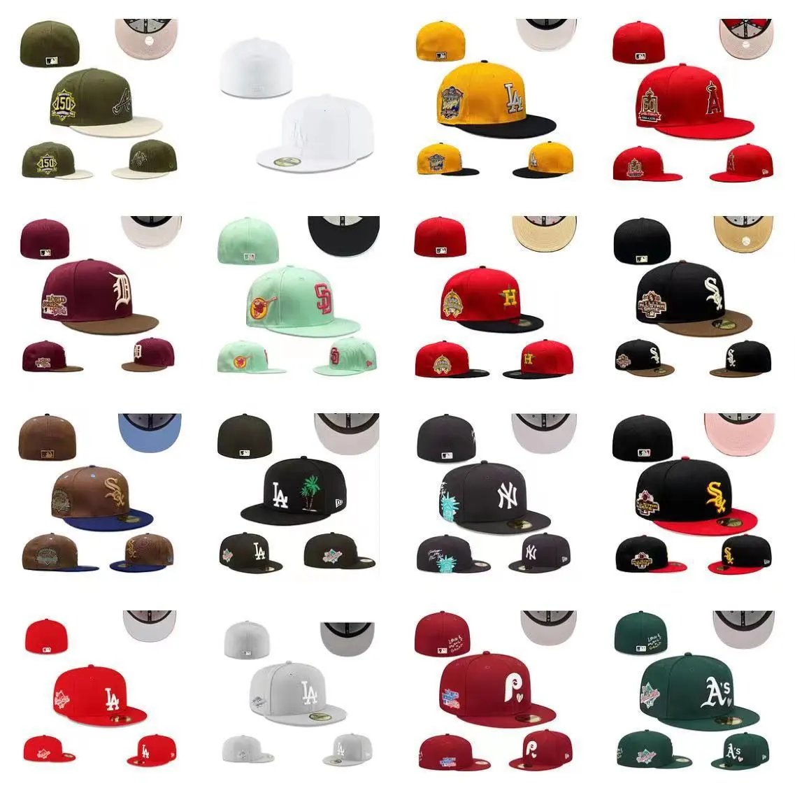 New fully enclosed baseball cap not adjustable