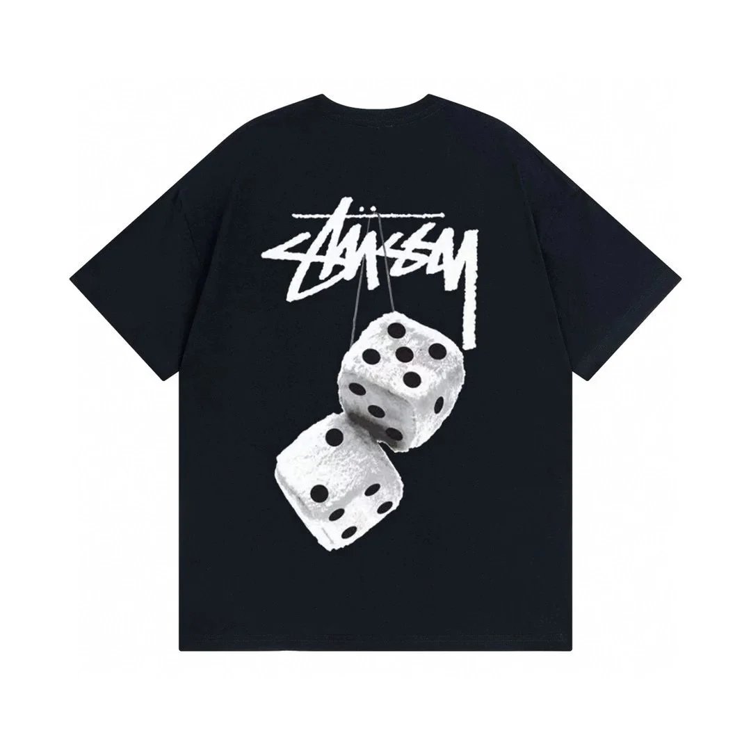Stussy Dice Print Red T-Shirt - 7