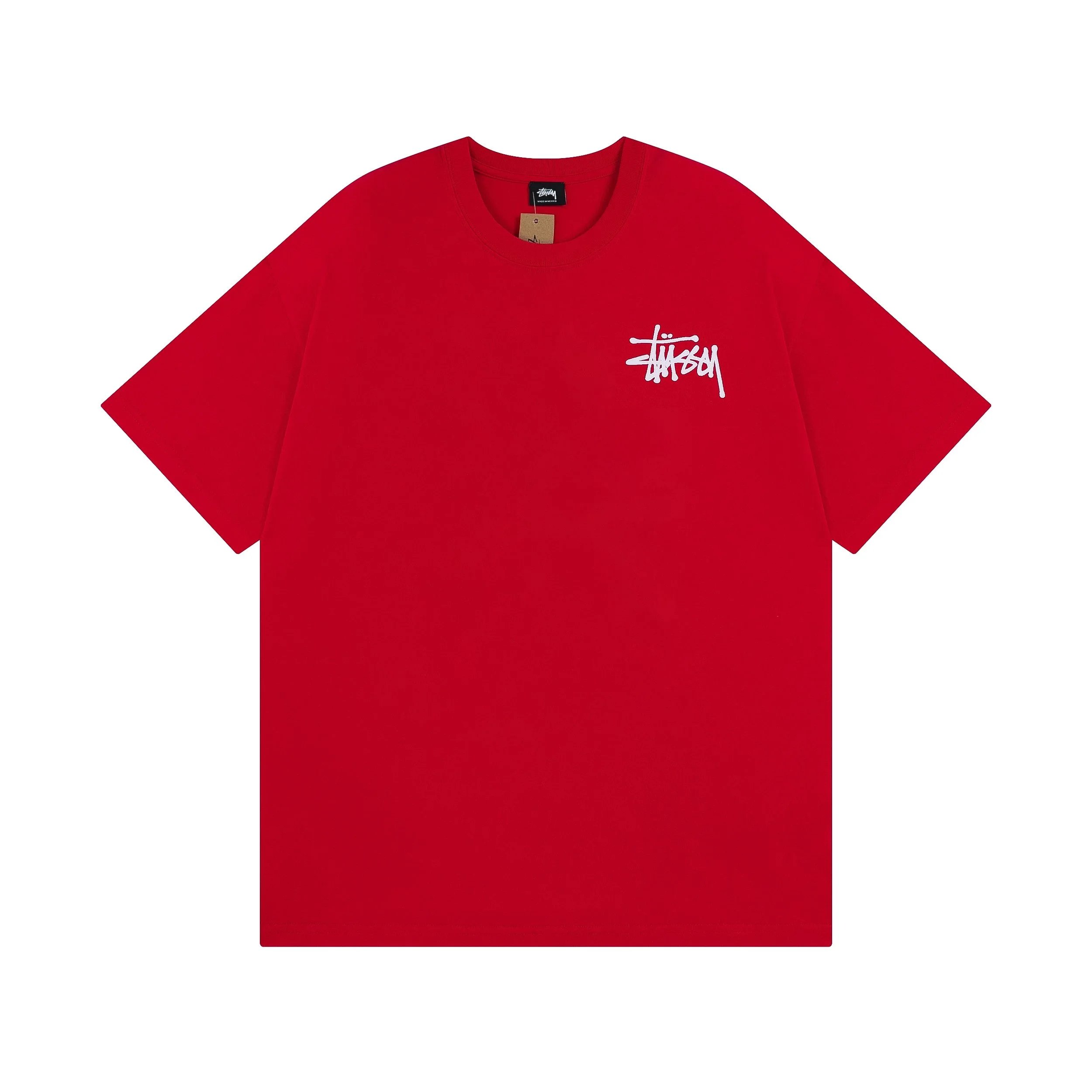 Stussy Dice Print Red T-Shirt - 11