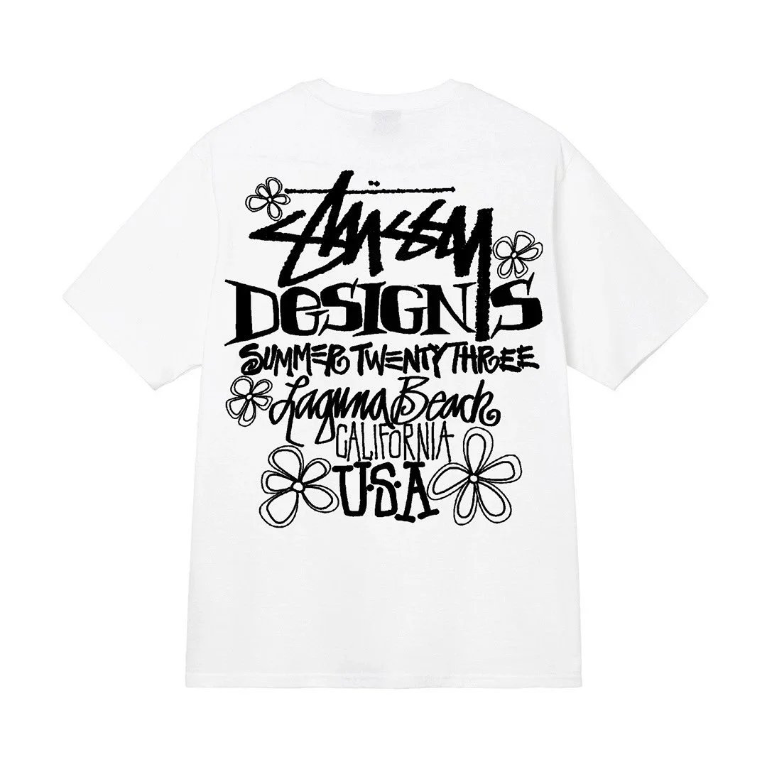 白色【字体花】