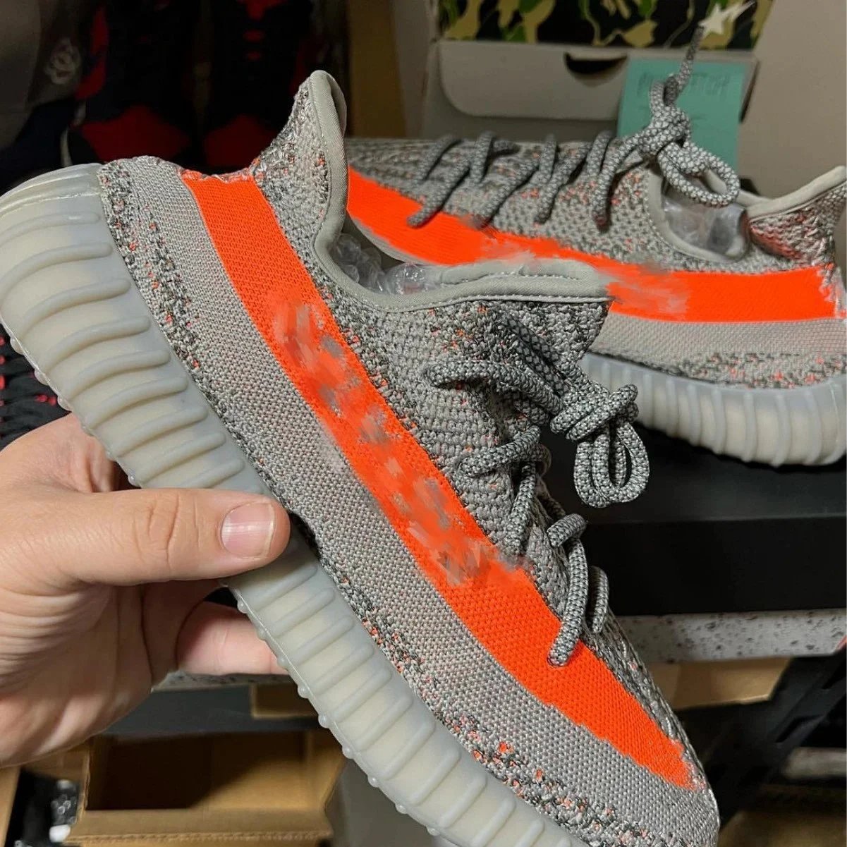 99785100Cent YEEZ BOOST 350 V21 4