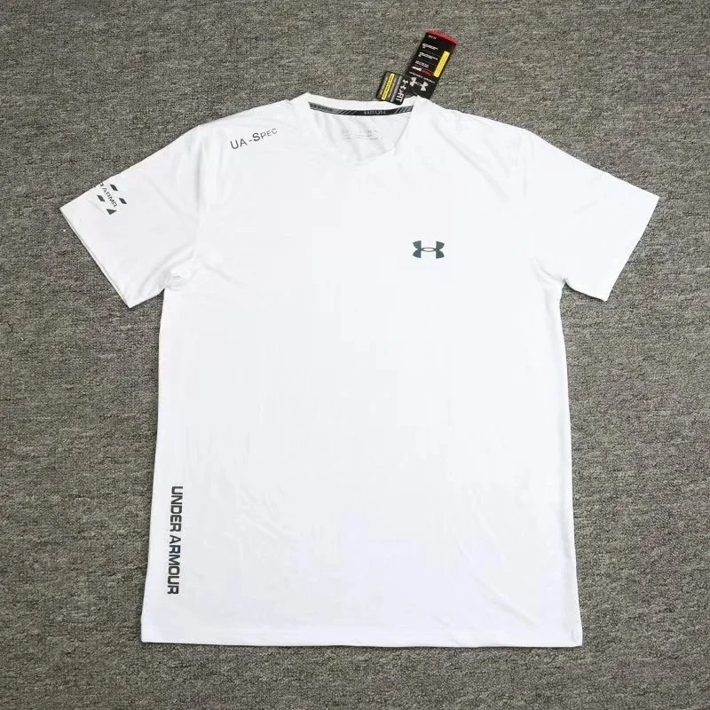 Under Armour Jackets Hooded Zip Jacket — White Ice Silk Short-Sleeve T-Shirt 1