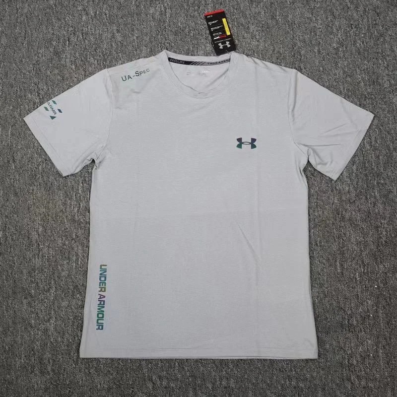 Under Armour Jackets Hooded Zip Jacket — White Ice Silk Short-Sleeve T-Shirt 2