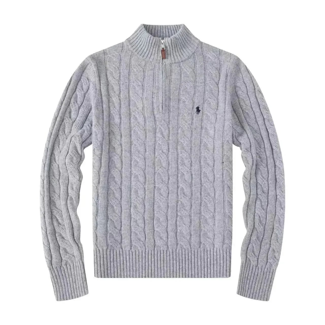 Sweater Turtleneck-Gray