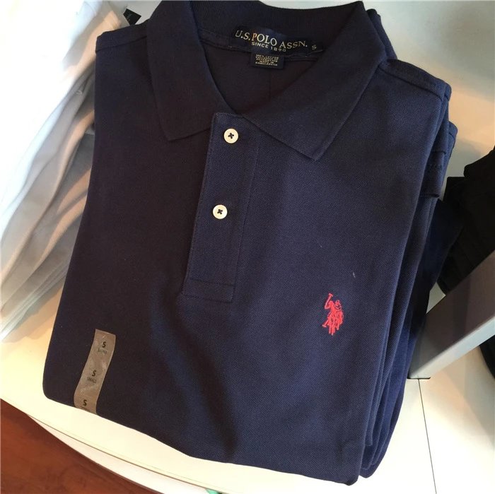 U.S Polo Assn马球协会男士小马标短袖POLO衫纯棉 美国现货正品