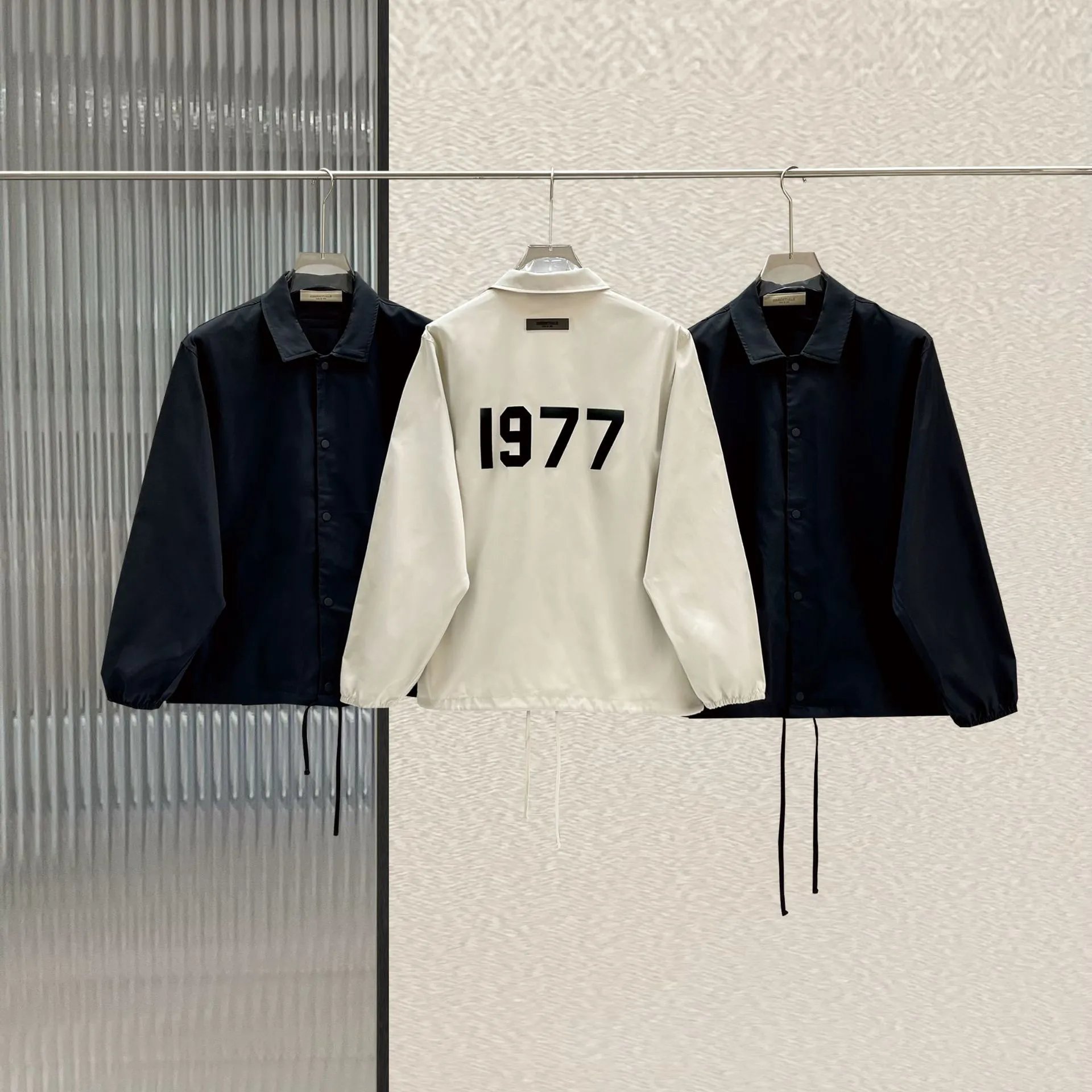 Fog Woven Jacket Outerwear Thin Jacket