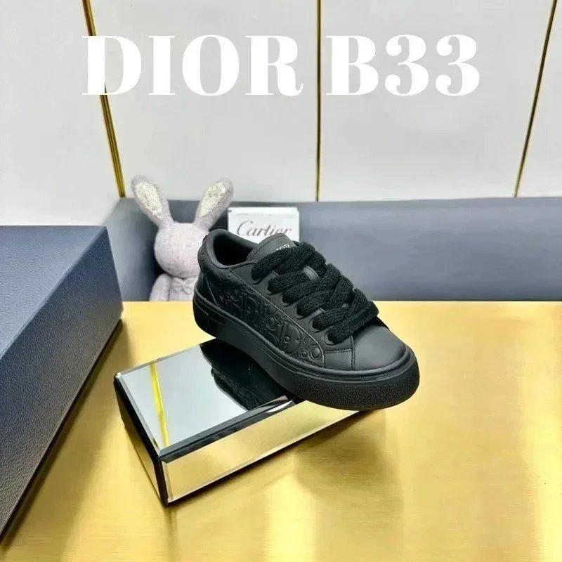 Dior Sneakers Low-Top Lace-Up with Embroidered Panels — 5