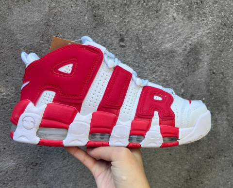 white and red