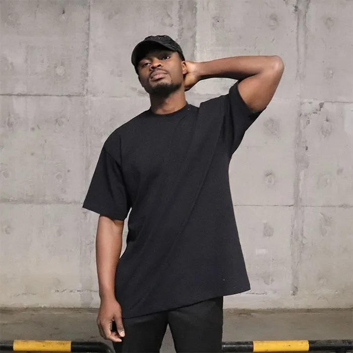 Black 300G 2cm Small Neckline