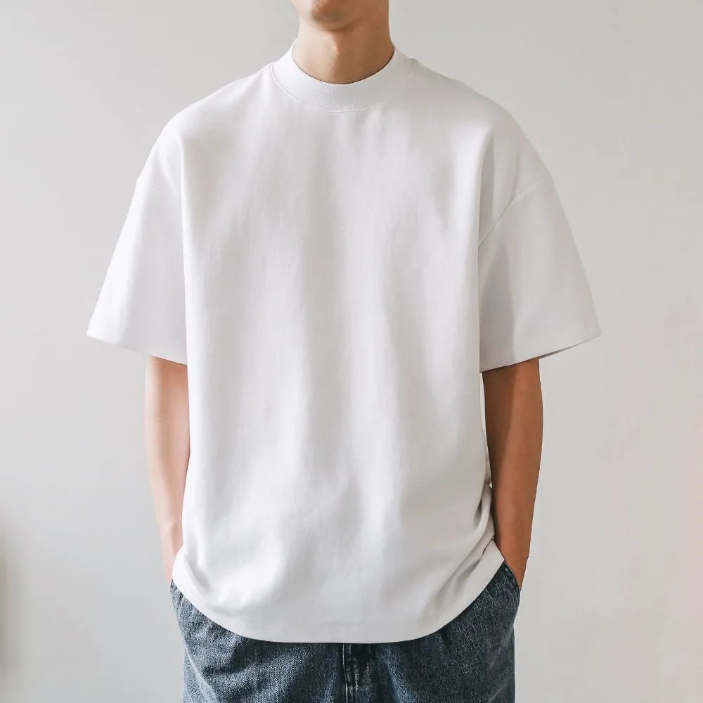 White 400G 3cm Small Neckline