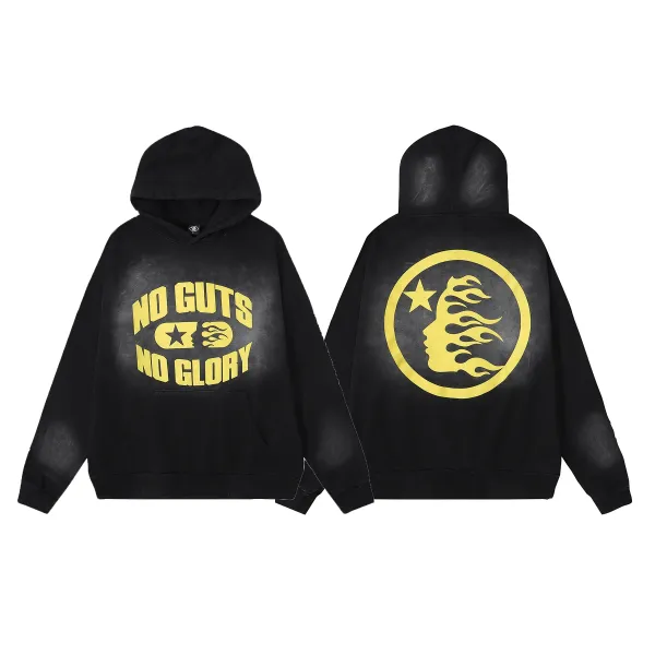 Hellstar Flame Logo Sweatpants Black - 49