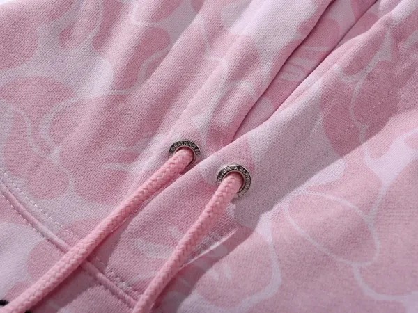 A Bathing Ape ABC Camo Hoodie White - 15