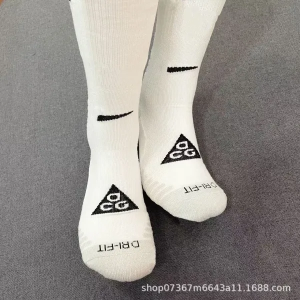 Nike Dri-FIT Performance Socks Black/Gray - 4