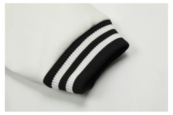 GLFS Diet Starts Monday Varsity Jacket Black/White Multicolor - 12