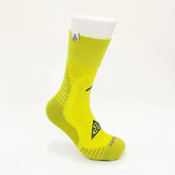 Nike ACG Socks Volt Yellow Socks - 1