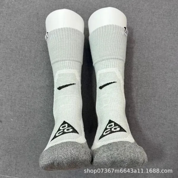 Nike Dri-FIT Performance Socks Black/Gray - 11