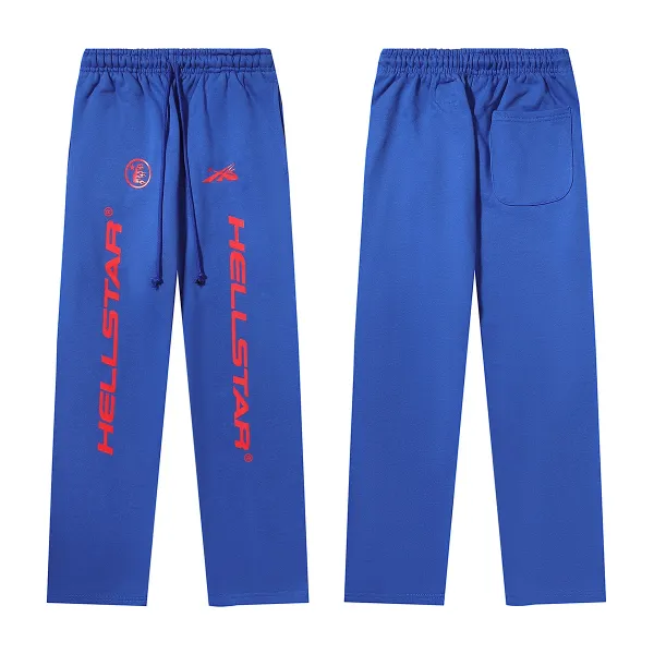 Hellstar Flame Logo Sweatpants Black - 11