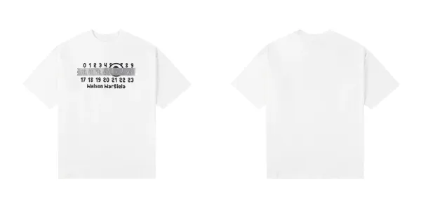 Maison Margiela Numbered Tape T-Shirt White - 1