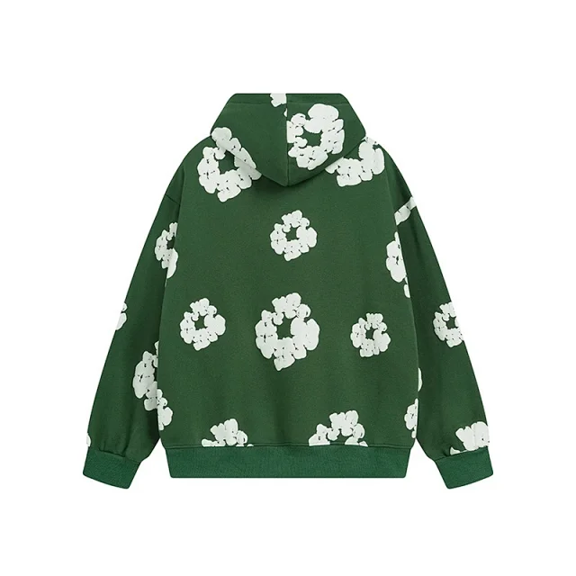 Unbranded Hoodies & Sweatshirts Cotton Wreath Print Hoodie product detail image 13