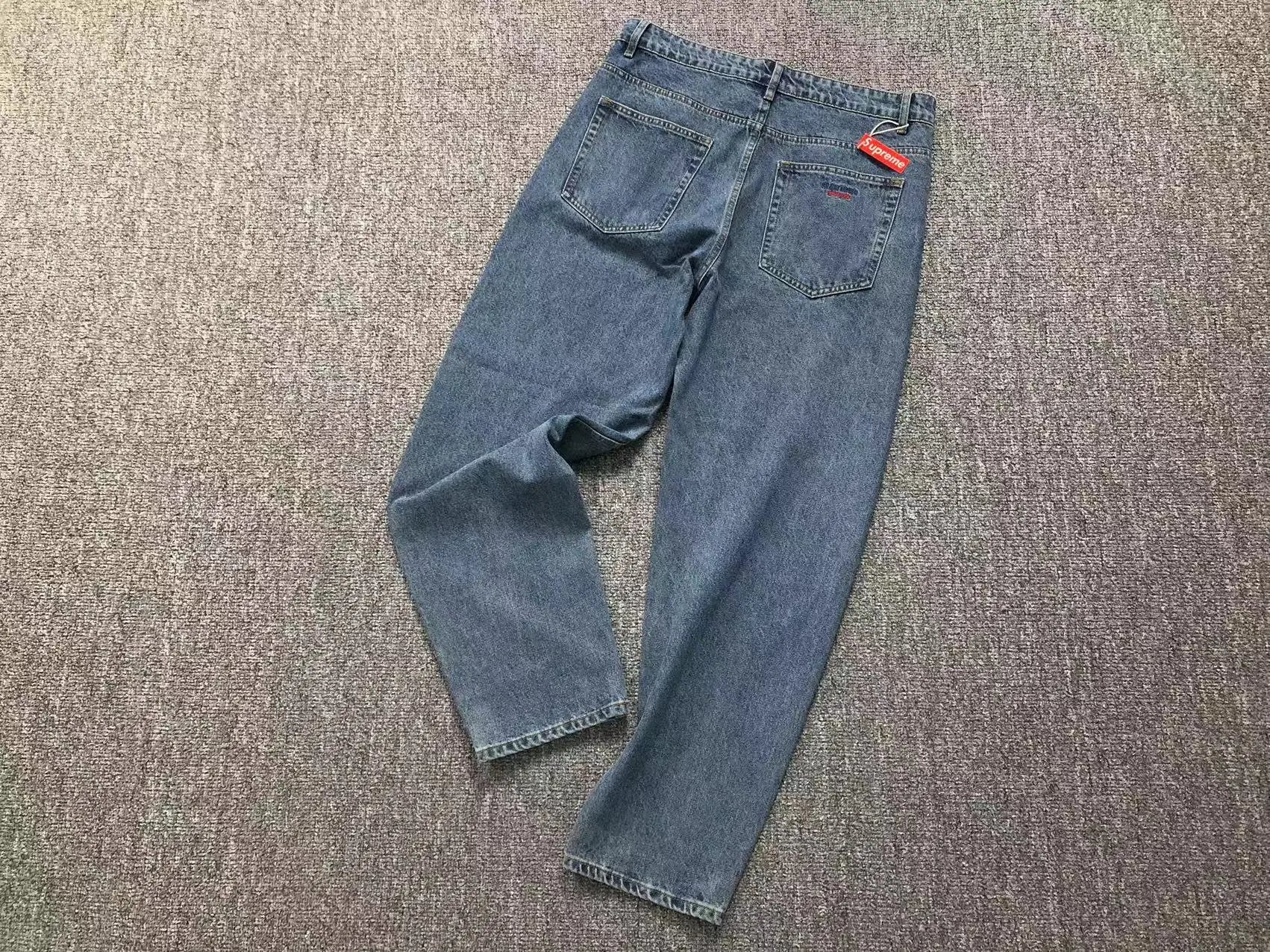 A315# Heavy Washed Distressed Blue