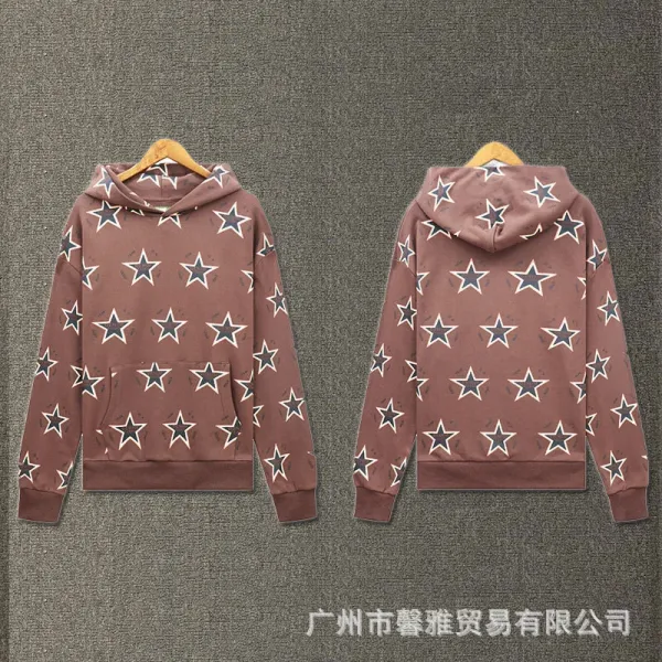 Design Floral Print Purple Hoodie - 28