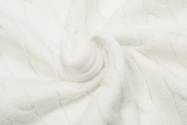 Ralph Lauren Cable Knit Cardigan White Sweater - 12