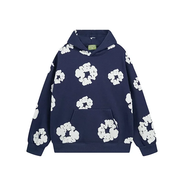 Unbranded Hoodies & Sweatshirts Cotton Wreath Print Hoodie product detail image 6