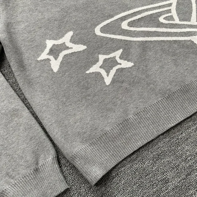 Broken Planet Knitwear Jacquard graphic crewneck sweater product detail image 27