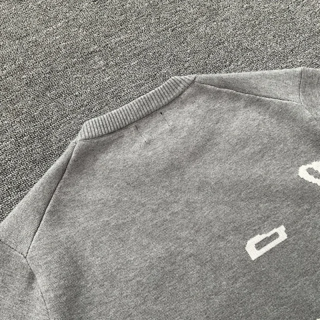 Broken Planet Knitwear Jacquard graphic crewneck sweater product detail image 25