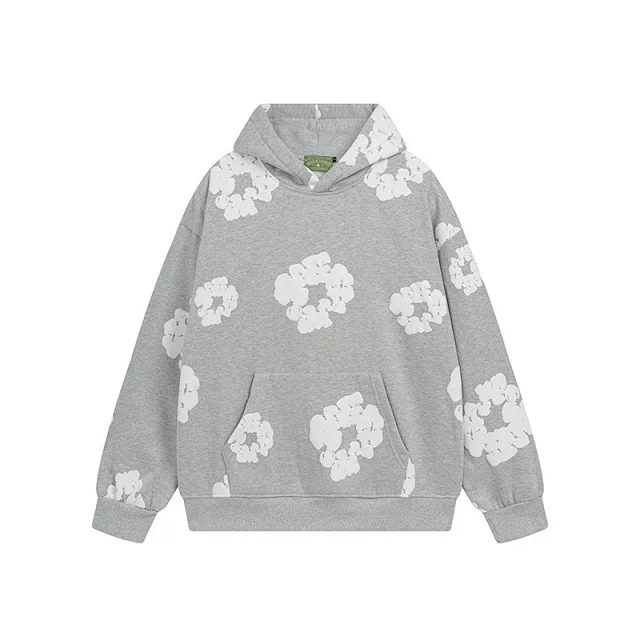 Unbranded Hoodies & Sweatshirts Cotton Wreath Print Hoodie product detail image 8