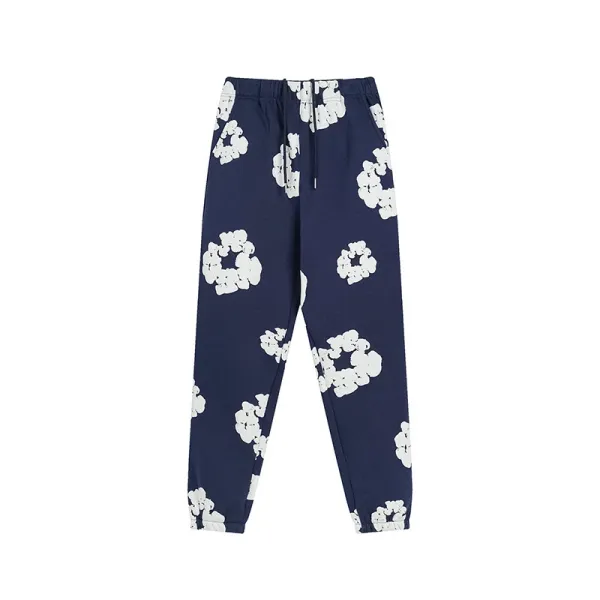 Gallery Dept. Scrunchie Print Joggers Black Sweatpants - 39
