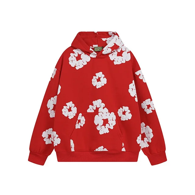 Unbranded Hoodies & Sweatshirts Cotton Wreath Print Hoodie product detail image 10