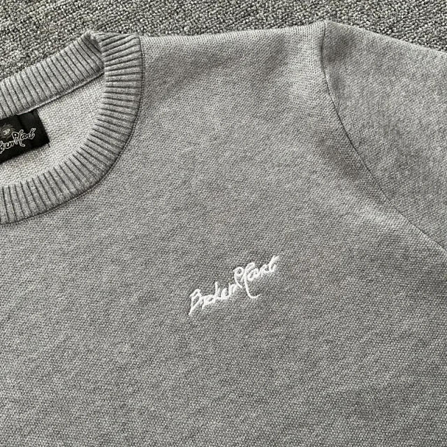 Broken Planet Knitwear Jacquard graphic crewneck sweater product detail image 21