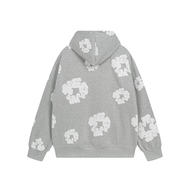 Unbranded Hoodies & Sweatshirts Cotton Wreath Print Hoodie product detail image 9