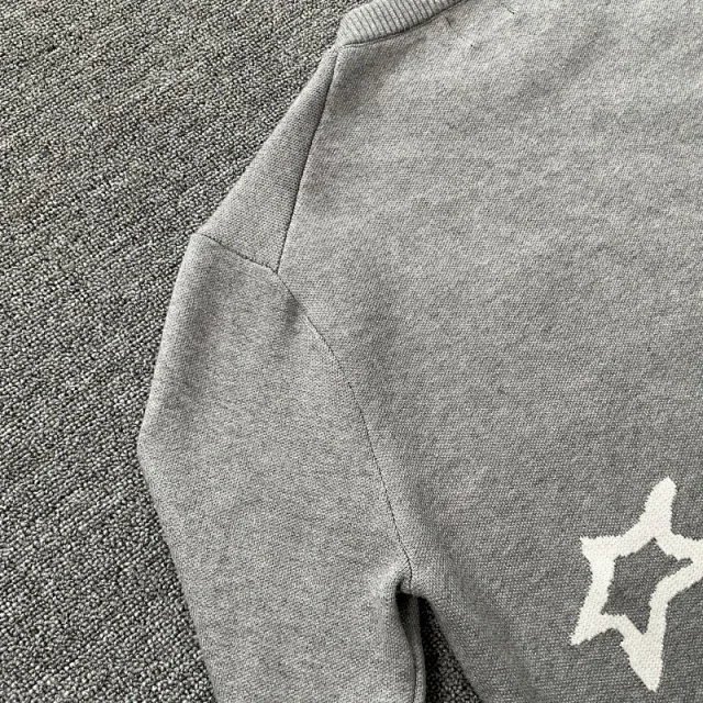 Broken Planet Knitwear Jacquard graphic crewneck sweater product detail image 26