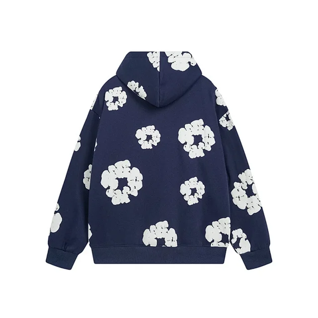 Unbranded Hoodies & Sweatshirts Cotton Wreath Print Hoodie product detail image 7