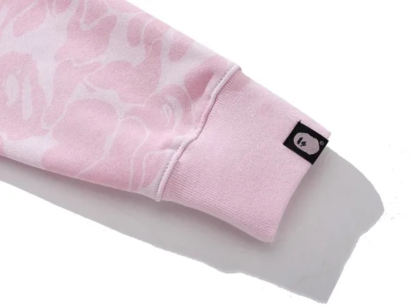 A Bathing Ape ABC Camo Hoodie White - 22